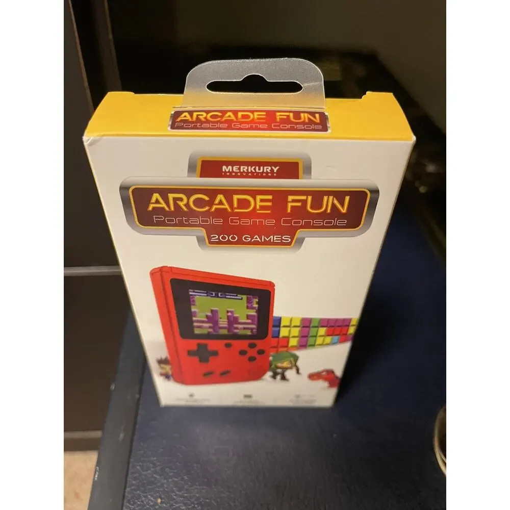 Merkury Innovations Arcade Fun Portable Gaming Console 200 Games
